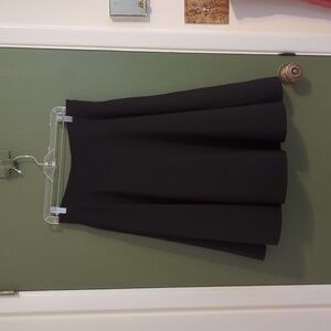 Modcloth Black A-Line Skirt with pockets Size Large